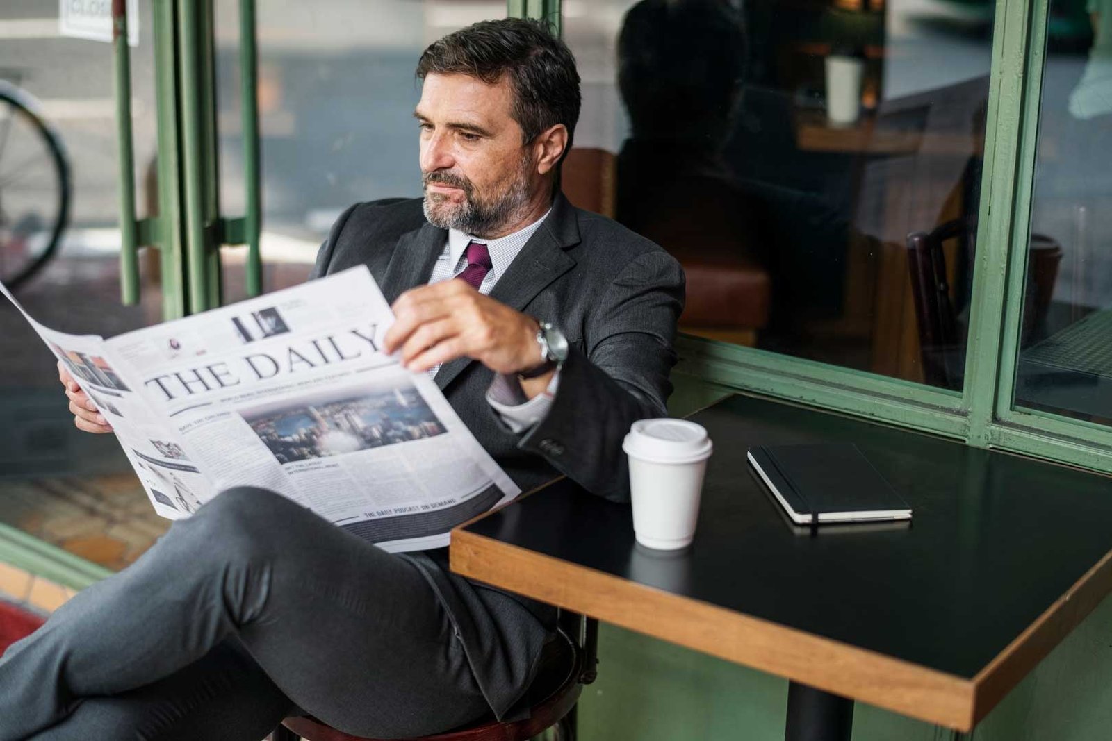 Global climate change resturant newspaper